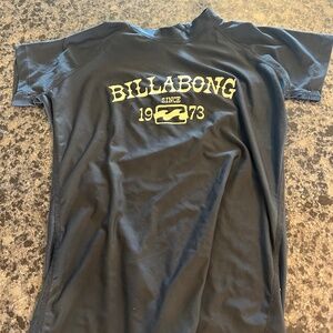 Billabong rash guard medium women or young boy
